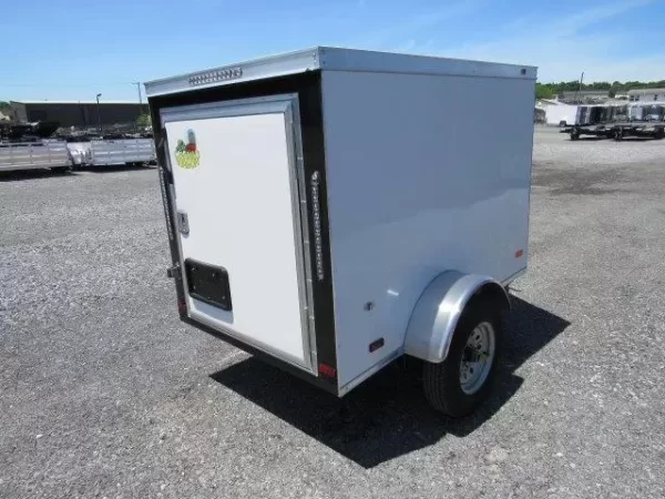Covered Wagon 4×6 Enclosed Cargo Trailer - Image 3