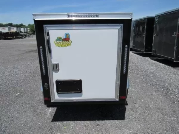 Covered Wagon 4×6 Enclosed Cargo Trailer - Image 4