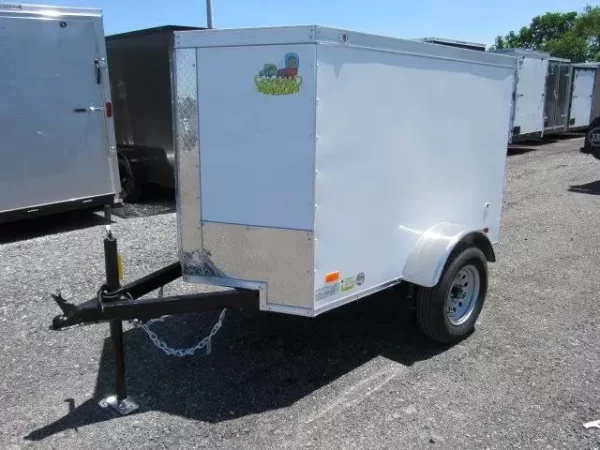 Covered Wagon 4×6 Enclosed Cargo Trailer