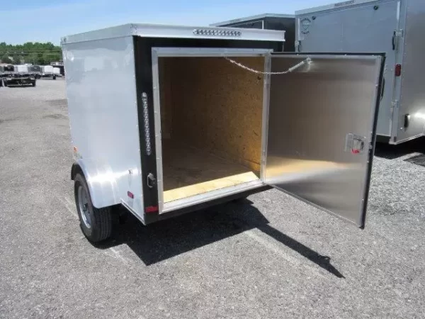 Covered Wagon 4×6 Enclosed Cargo Trailer - Image 6