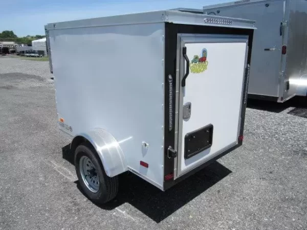 Covered Wagon 4×6 Enclosed Cargo Trailer - Image 8