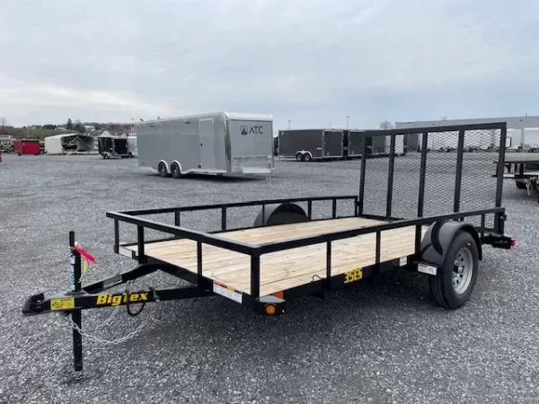 Big Tex 6 x 12 Utility Trailer – Rear Landscape Ramp - Image 2