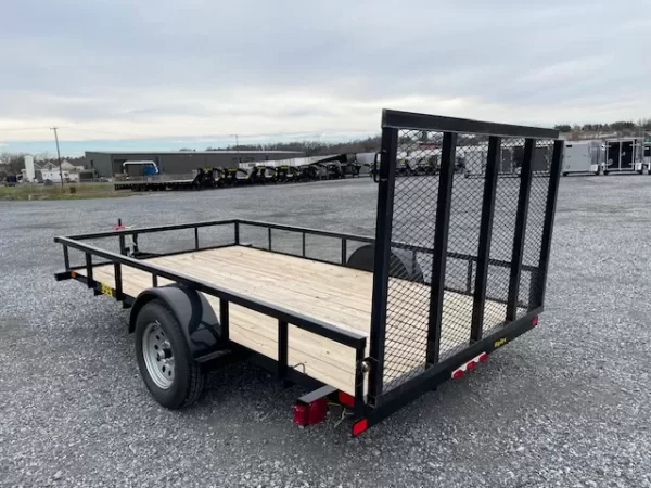 Big Tex 6 x 12 Utility Trailer – Rear Landscape Ramp - Image 3