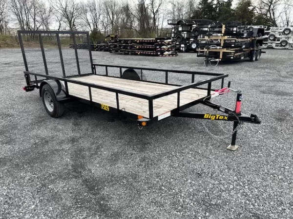 Big Tex 6 x 14 Utility Trailer – Rear Landscape Ramp