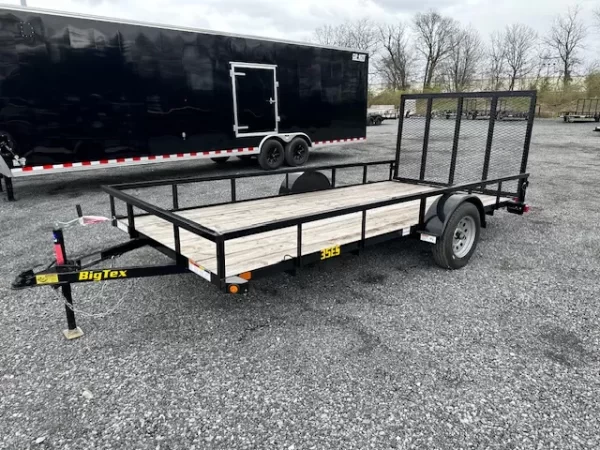 Big Tex 6 x 14 Utility Trailer – Rear Landscape Ramp - Image 3