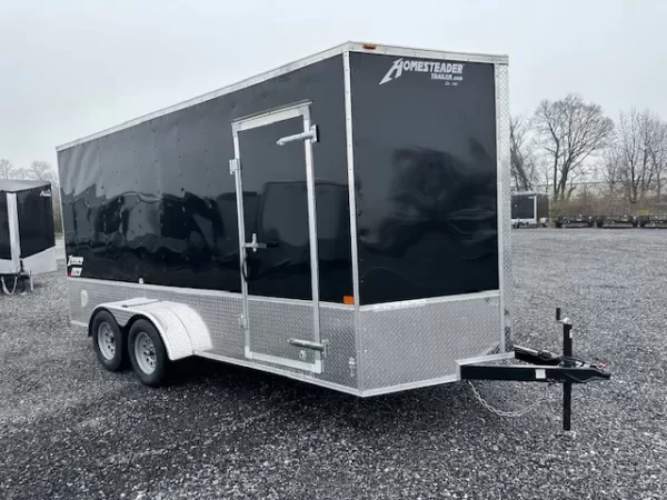 Homesteader 7 x 16 Enclosed Cargo Trailer – 7′ Interior Height
