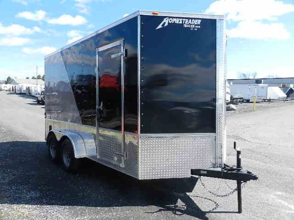 Homesteader 7 x 14 V-Nose Enclosed Cargo Trailer – OHV Package - Image 4