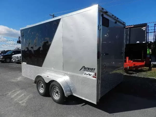 Homesteader 7 x 14 V-Nose Enclosed Cargo Trailer – OHV Package - Image 8