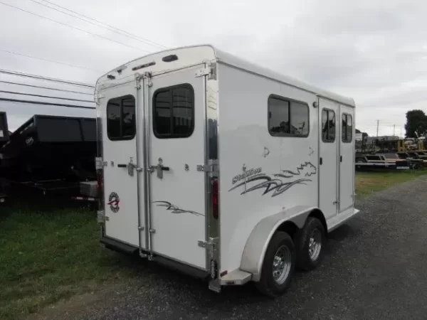 Homesteader Stallion 2 Horse Pull Trailer Front Loading - Image 4