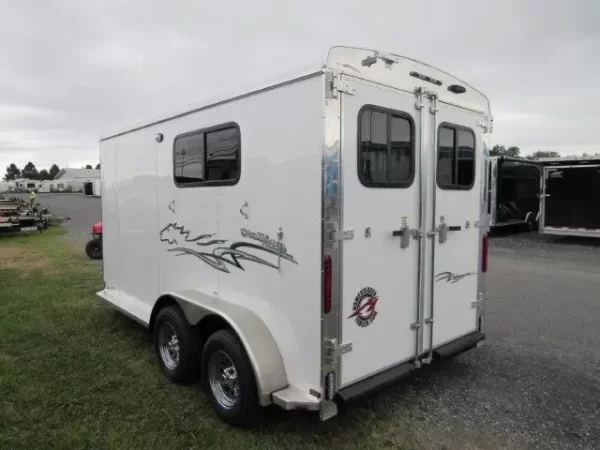 Homesteader Stallion 2 Horse Pull Trailer Front Loading - Image 3