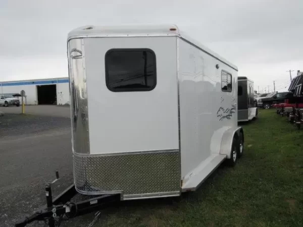 Homesteader Stallion 2 Horse Pull Trailer Front Loading - Image 2