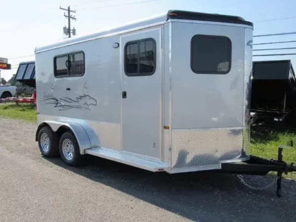 Homesteader Stallion 2 Horse Pull Trailer – Slant Load - Image 10