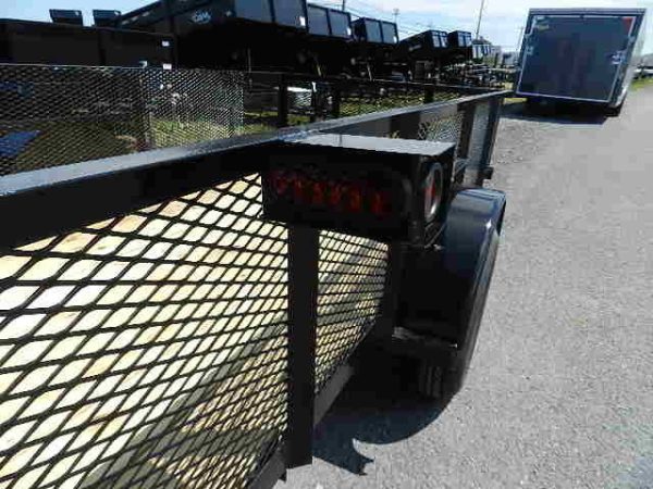 Premier 6.4 x 12 Landscape Utility Trailer – Mesh Sides - Image 4