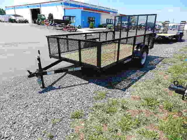 Premier 6.4 x 12 Landscape Utility Trailer – Mesh Sides - Image 7