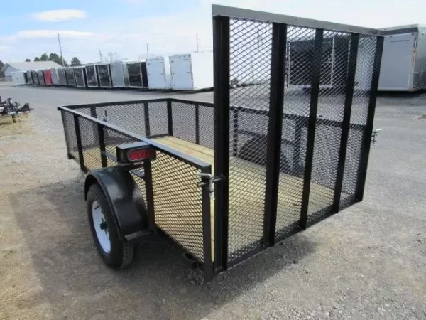 Premier 5 x 10 Landscape Utility Trailer – Mesh Sides - Image 2