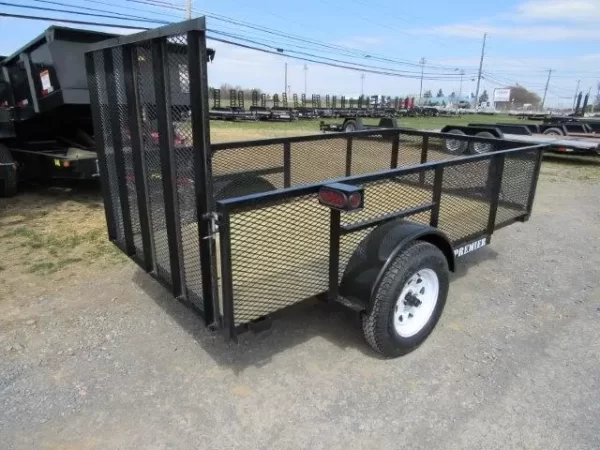 Premier 5 x 10 Landscape Utility Trailer – Mesh Sides - Image 4