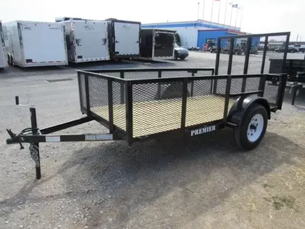 Premier 5 x 10 Landscape Utility Trailer – Mesh Sides - Image 6