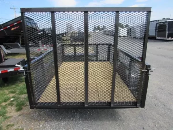 Premier 5 x 8 Landscape Utility Trailer – Mesh Sides - Image 4