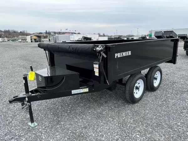 Premier 6 x 10 Deckover Dump Trailer Spreader Gate - Image 5
