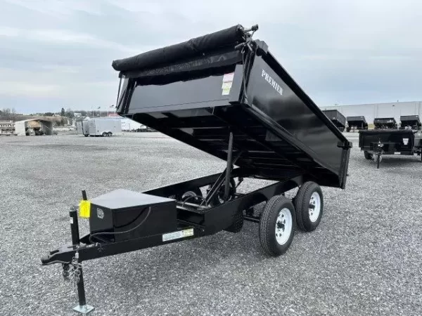 Premier 6 x 10 Deckover Dump Trailer Spreader Gate - Image 6