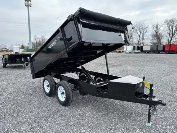 Premier 6 x 10 Deckover Dump Trailer Spreader Gate