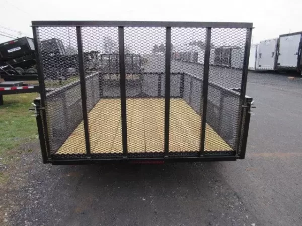 Premier 6.4 x 10 Landscape Utility Trailer – Mesh Sides - Image 4