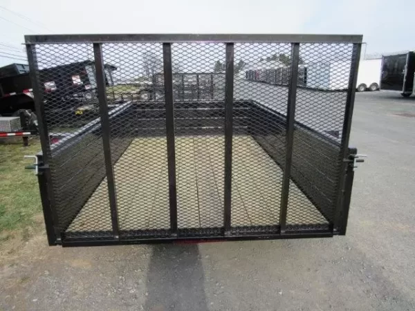 Premier 6.4 x 10 Landscape Utility Trailer – Steel Sides - Image 2