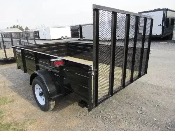 Premier 6.4 x 12 Landscape Utility Trailer – Steel Sides - Image 6