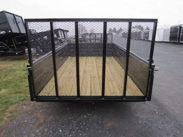 Premier 6.4 x 12 Landscape Utility Trailer – Steel Sides - Image 2
