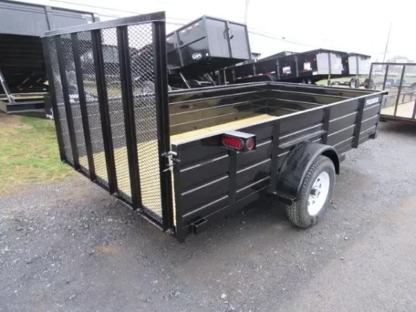 Premier 6.4 x 12 Landscape Utility Trailer – Steel Sides - Image 3