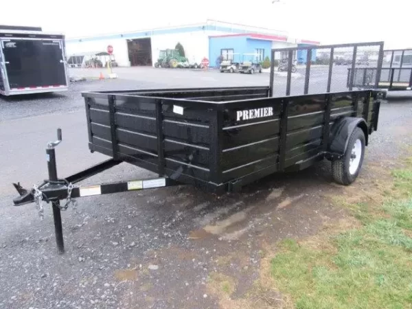 Premier 6.4 x 12 Landscape Utility Trailer – Steel Sides - Image 5