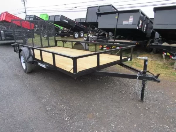 Premier 6.4 x 14 Landscape Utility Trailer – Ramp Gate