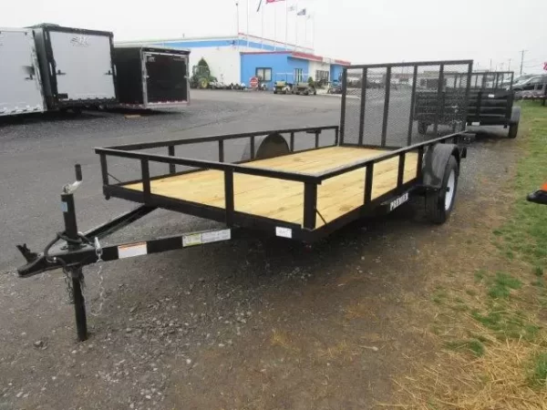 Premier 6.4 x 14 Landscape Utility Trailer – Ramp Gate - Image 6