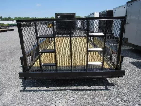 Premier 7 x 16 Landscape Utility Trailer – Rear Ramp Gate - Image 5