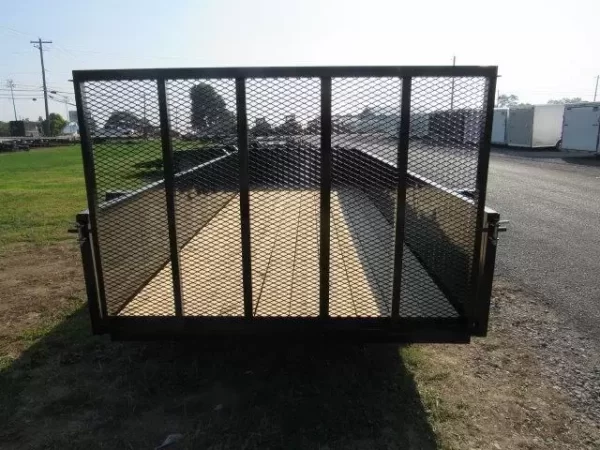 Premier 6 x 18 Landscape Utility Trailer – Solid Steel Sides - Image 3