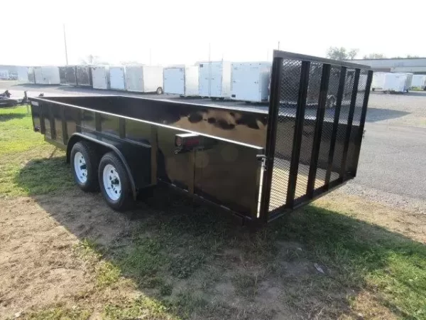 Premier 6 x 18 Landscape Utility Trailer – Solid Steel Sides - Image 4