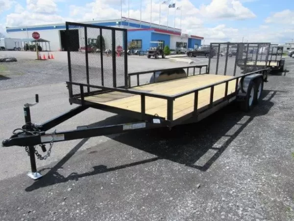 Premier 7 x 20 Landscape Utility Trailer – Side ATV Gate - Image 6