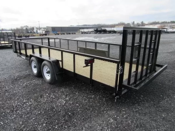 Premier 7 x 20 Landscape Utility Trailer – HD Ramp Gate - Image 3
