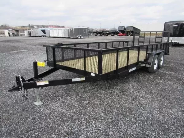 Premier 7 x 20 Landscape Utility Trailer – HD Ramp Gate - Image 4
