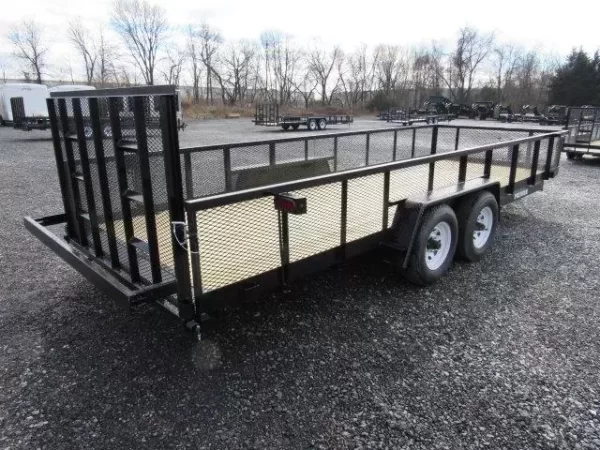 Premier 7 x 20 Landscape Utility Trailer – HD Ramp Gate - Image 6