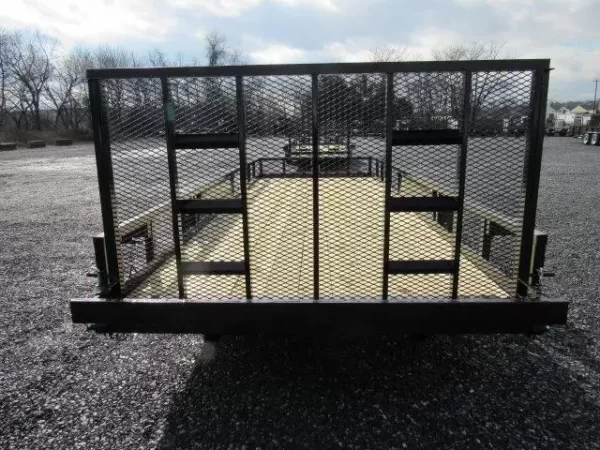 Premier 7 x 20 Landscape Utility Trailer – Rear Ramp Gate - Image 6