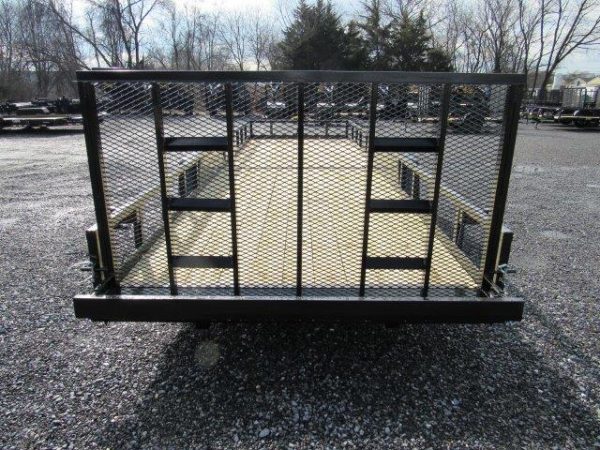 Premier 7 x 24 Landscape Utility Trailer – Rear Ramp Gate - Image 6