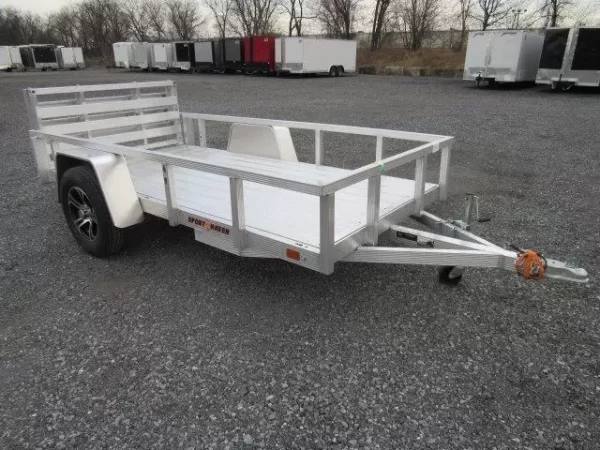 Sport Haven 5×10 Aluminum Utility Trailer – Torsion Axle