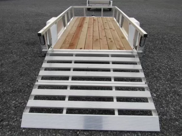 Sport Haven 5×10 Aluminum Utility Trailer – Bi-Fold Gate - Image 7