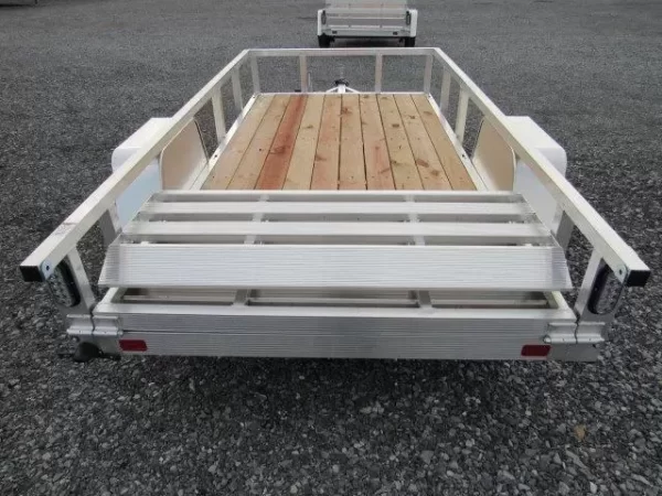 Sport Haven 5×10 Aluminum Utility Trailer – Bi-Fold Gate - Image 8