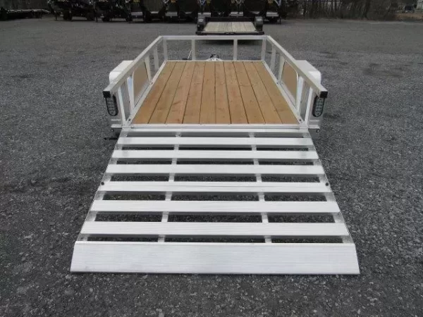 Sport Haven 5×8 Aluminum Utility Trailer – Bi-Fold Ramp Gate - Image 2