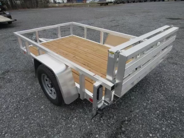 Sport Haven 5×8 Aluminum Utility Trailer – Bi-Fold Ramp Gate - Image 6