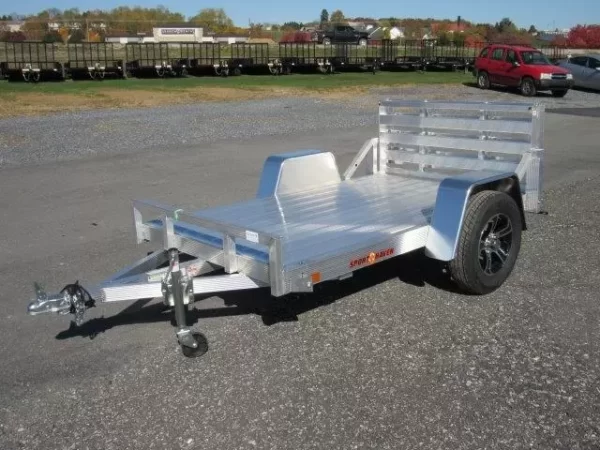 Sport Haven 5×10 Aluminum Utility Trailer – Deluxe Package