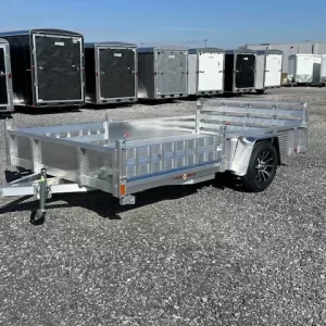 Sport Haven 7×12 Aluminum Utility Trailer – ATV Ramps