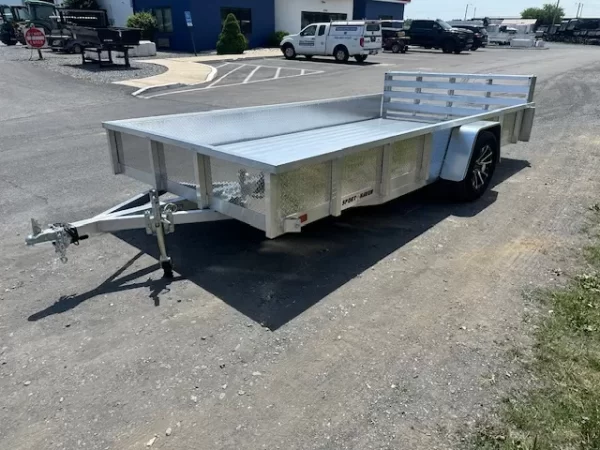 Sport Haven 7×14 Aluminum Utility Trailer – Deluxe Package